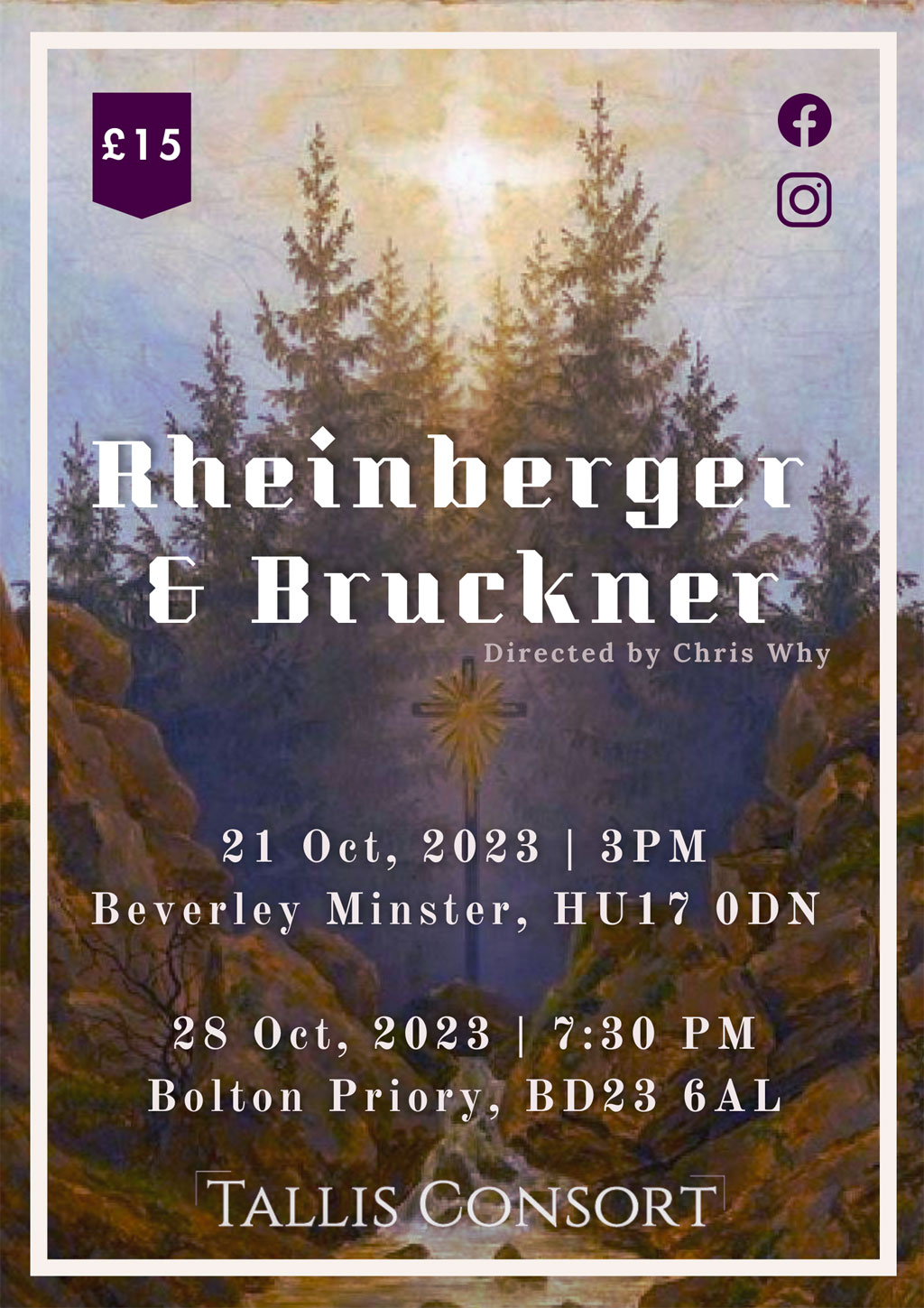 Rheinberger and Bruckner